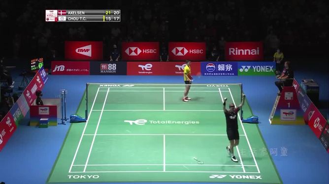 包含印尼羽毛球队翻盘法国羽毛球队，安赛龙统治全场的词条